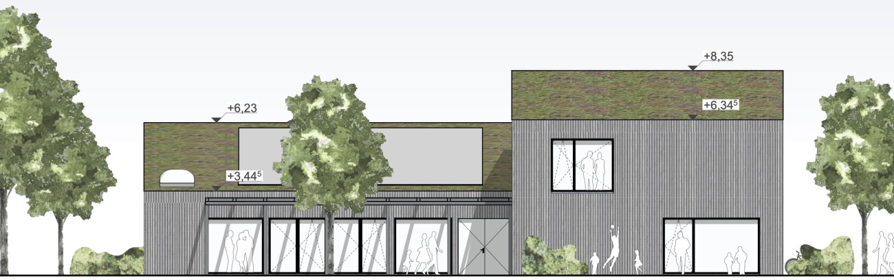 Geplantes Gemeindehaus